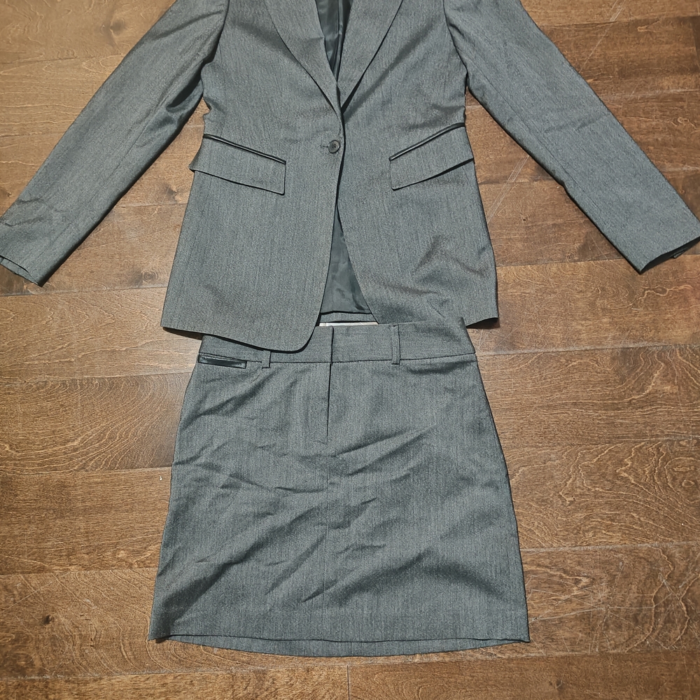 Express Charcoal Blazer